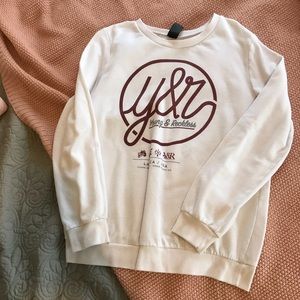 Young and Reckless sweatshirt